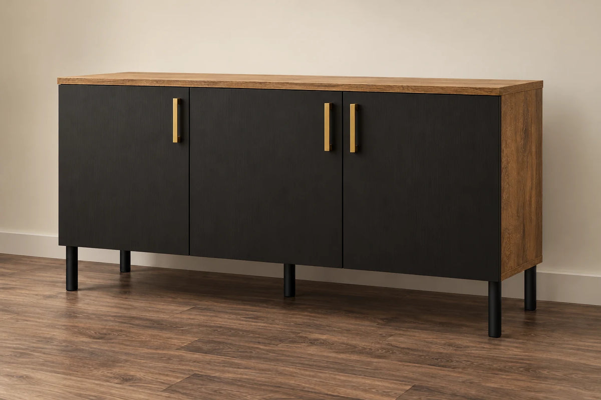 Sideboard — AI design visual; illustrative finish and construction